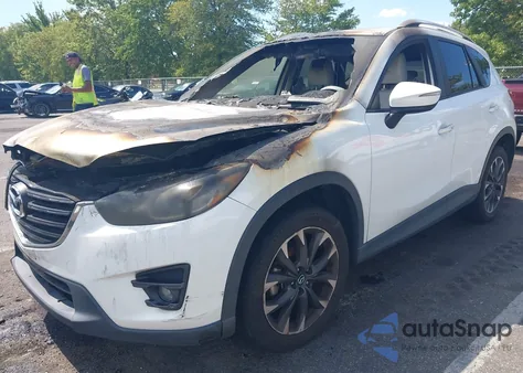 2016 Mazda Cx-5 Grand Touring из США, поврежденный, VIN JM3KE4DY1G0656551